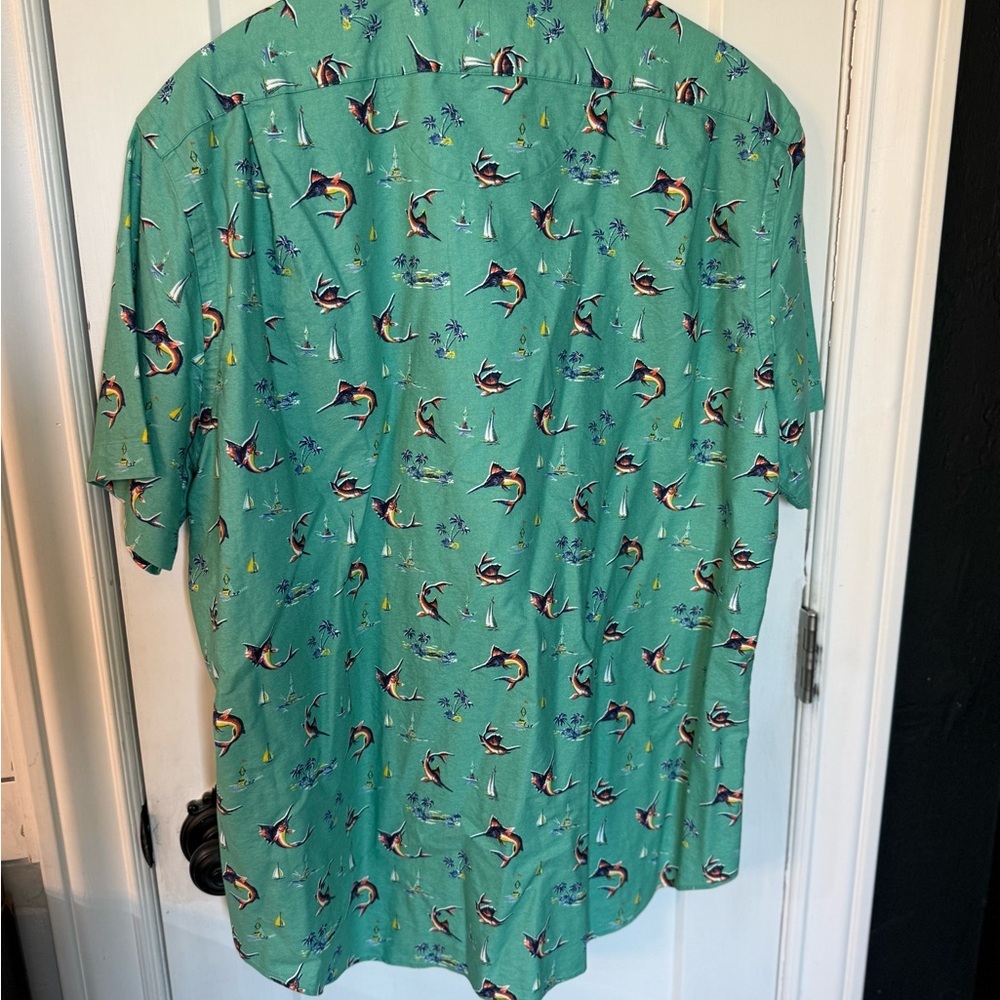 Polo Ralph Lauren Marlin Print Men's Shirt - Picture 2 of 2